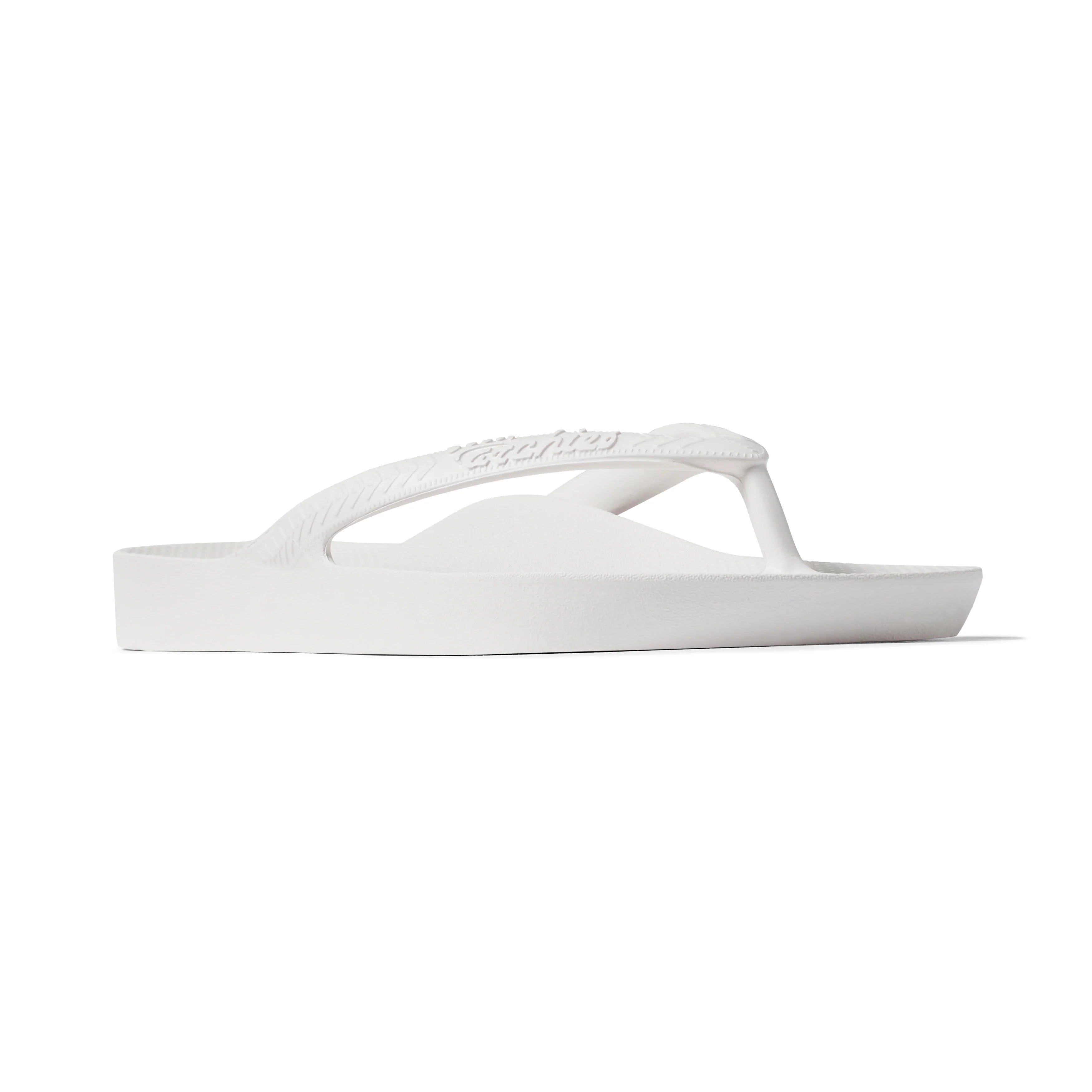 Arch Support Flip Flops - Classic - White