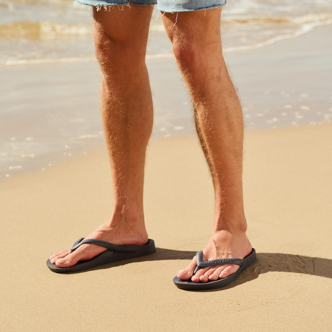 Arch Support Flip Flops - Classic - Navy